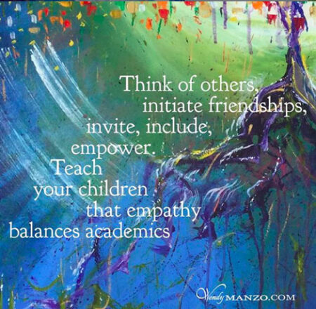 Read more about the article Think of others