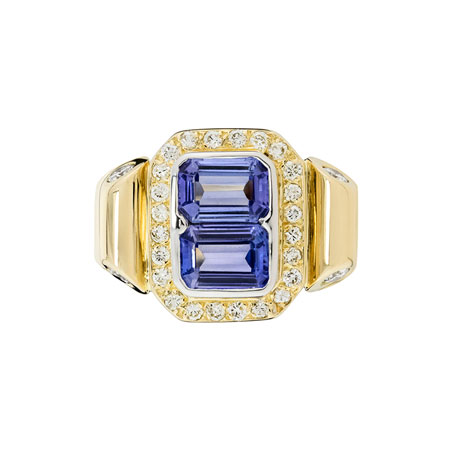 Tanzanite ring